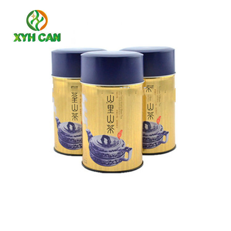 Food Safety Tea Tin Can Cute Cookie Tins Packaging 0.18-0.25 Mm Thickness